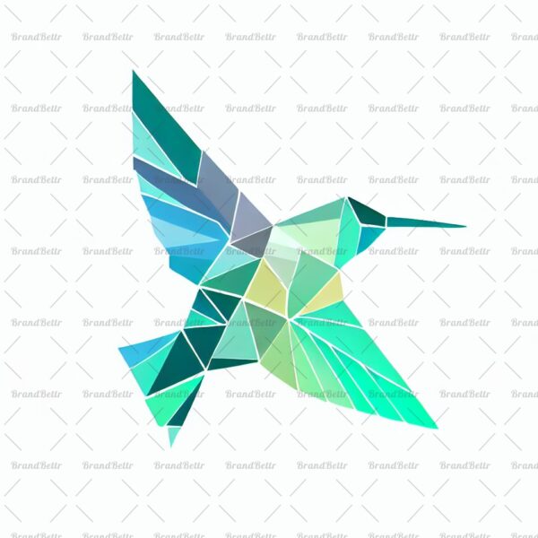 Geometrischer Kolibri